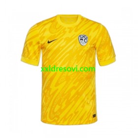 Slovenija Golmanski Domaći Nogometni Dres Euro 2024